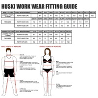 3x HUSKI Hi Vis Patrol Vest 3M Tape Safety Workwear High Visibility Bulk - Orange - 3XL thumbnail