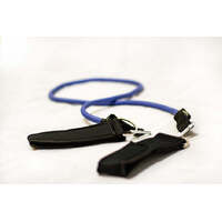 Tube Resistance Band Home Gym Kit Fitness Workout Yoga Strength Exercise thumbnail