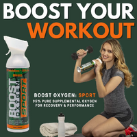 3x 10 Litres of Boost Sport Oxygen in a Can Supplemental - 200 Breath (Large) thumbnail