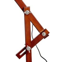 156cm Large Bamboo Floor Lamp Modern Vintage Wooden Light Antique Shade - Cherry thumbnail