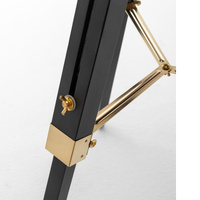 Premium Tripod Spotlight Lamp Nautical Designer Extendable Light - Matte Black thumbnail