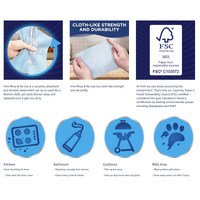 Viva Paper Towel Rinse & Re-Use Towel Reusable 20 Sheets thumbnail