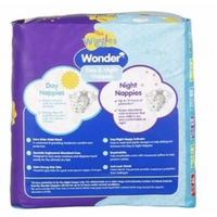 1 Pack 19pcs The Wiggles Wonder Nappies Day & Night Junior 16+kg - Size 6 thumbnail