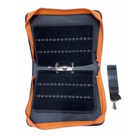 Pen Holder Folder Holds 120 Pens w Strap Collector Stationary Organizer Organiser thumbnail