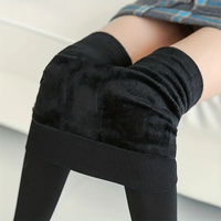Womens Fuzzy Thermal Fur Lined High Waist Leggings Pants Thermals Warm 320g thumbnail