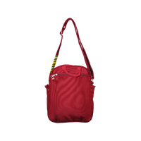 FIB Mens Tablet Crossover Bag Shoulder Strap Crossbody Satchel Travel - Burgundy thumbnail