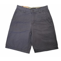 Mens 100% Cotton Drill Shorts Summer Casual Quality - Grey - 2XL/38 thumbnail