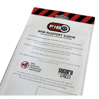 4x RFID Blocking Sleeve Secure Passport ID Protector Anti Thief Scan - White thumbnail