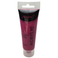 ARTISTS ACRYLIC PAINT Craft 75ml Tube Non Toxic Paints Water Based - Magenta thumbnail