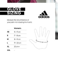 Adidas Womens Essential Gym Gloves Sports Weight Lifting Training - Pink - Small thumbnail