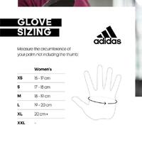 Adidas Womens Essential Gym Gloves Sports Weight Lifting Training - Pink - Large thumbnail