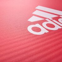 Adidas Fitness Mat 7mm Exercise Training Floor Gym Yoga Judo Pilates  - Red thumbnail