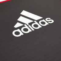 Adidas Training 10mm Exercise Floor Mat Gym Thick Yoga Fitness Judo Pilates - Black/Red thumbnail