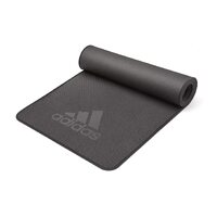 Adidas Professional Yoga Mat Exercise Training Floor Gym Fitness Judo Pilates - Black thumbnail