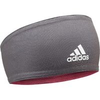 Adidas Sports Hair Band Fitness Reversible Wide Headband - Collegiate Burgundy thumbnail