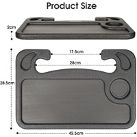 Multi Function Handy Car Table Tray Stand Laptop Drink Holder Eating Food Desk thumbnail