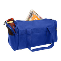 28L Travel Foldable Duffel Bag Gym Sports Luggage Foldaway School Bags - Royal Blue thumbnail