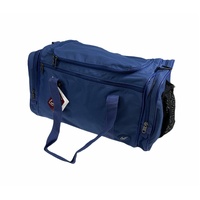 44L Travel Foldable Duffel Bag Gym Sports Luggage Travel Foldaway D-Zip Top School Bags - Royal Blue thumbnail