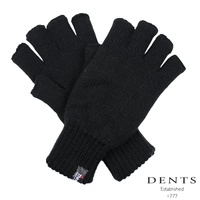 2pcs Set Mens 3M Thinsulate Pull-On Beanie + Knitted Fingerless Gloves thumbnail