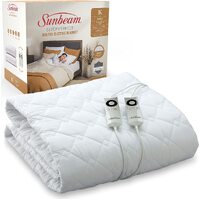 Sunbeam Sleep Perfect Soft Heated Washable Quilted Electric Blanket - King thumbnail