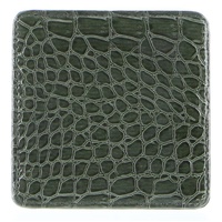4x de Burg Tableware Crocodile Coasters Mats Pad Drinks Table Non Slip - Green thumbnail