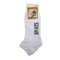 24x COTTON ANKLE SOCKS Sport Cushion Foot Low Cut Running - Assorted Colours Bulk - 6-11 thumbnail