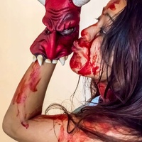 450ml Bottle Vampire FAKE BLOOD Zombie Halloween Red Make Up Gel Cream Horror thumbnail