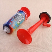 Air Horn Party Prop Hand Held Loud Pump Action Plastic Novelty Reusable Klaxon thumbnail