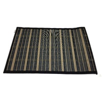 Set of 4 BAMBOO PLACEMATS Dinner Table Decor Party Natural Party 45x30cm BULK thumbnail