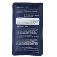 2x HOT COLD PACK First Aid Reusable Ice Heat Gel Packs Microwaveable Relief thumbnail