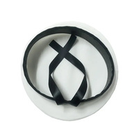 Mini Sailor Cap Hat for Party Costume - White/Black thumbnail