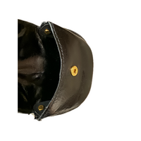 Milleni Genuine Leather Coin Purse Holder Wallet with Belt Loop - Black thumbnail