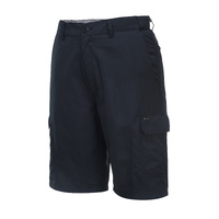HUSKI Cargo Shorts Mens Cascade Microfibre Flexi Fit Short Army Military 515206 - Navy - 5XL (117cm Waist) thumbnail