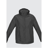 Mens Quantum Windproof Jacket Coat Winter Blazer with Hood - Graphite - 3XL thumbnail