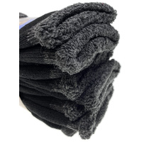 6 Pairs Heavy Duty Merino Wool Work Socks Extra Thick Cushion (Size 11-14) thumbnail