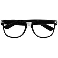 NERD COSTUME KIT Set Geek Glasses Fancy Dress Retro Funny Braces Bow Tie Party thumbnail