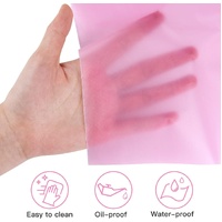 Table Cloth Cover Reusable & Washable Xmas Party 137cm x 274cm (54"x108") in Light Pink thumbnail