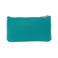 Pierre Cardin Ladies Womens Genuine Leather RFID Coin Purse Wallet - Turquoise thumbnail