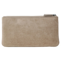 Pierre Cardin Ladies Womens Genuine Soft Leather Italian Wallet Purse - Taupe thumbnail