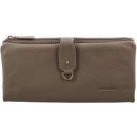 Pierre Cardin Women RFID Italian Leather Wallet Purse Credit Card Holder - Taupe thumbnail