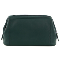 Pierre Cardin Mens Rustic Leather Toiletry Case Bag Travel - Zirkon thumbnail