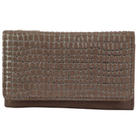 Pierre Cardin Womens Italian Leather Wallet Coin Purse ID Card Holder - Mocha thumbnail