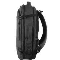 Pierre Cardin Mens Travel & Business Backpack with Built-in USB Port - Grey thumbnail