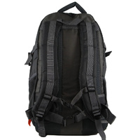 Pierre Cardin Mens Nylon Travel & Sport Medium Backpack Bag in Grey/Black thumbnail