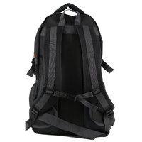 Pierre Cardin Mens Nylon Adventure Travel & Sport Large Backpack Bag in Grey/Black thumbnail