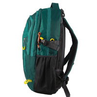 Pierre Cardin Mens Backpack Bag RFID Pocket Nylon Travel Sport Large - Green thumbnail