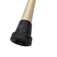 93cm WOODEN WALKING STICK Wood Cane Pole Carved Varnished Deluxe Sturdy - Beige thumbnail