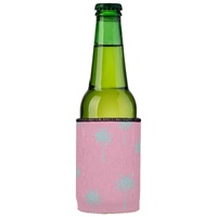 Palm Trees Aqua Pink Stubby Cooler 2-Pack - Standard thumbnail