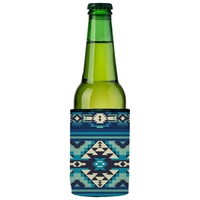 Blue Navajo Rug Stubby Cooler 2-Pack - Standard thumbnail
