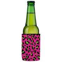 80s Leopard Print Stubby Cooler 2-Pack - Standard thumbnail